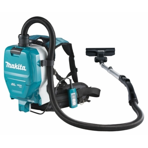 Aspirator Makita tip rucsac LXT 2x18V, 11 kPa, livrat fara acumulatori