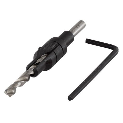 Burghiu pentru gaurire preliminara cu zencuitor Wolfcraft 2511000, D 4.5 - 11 mm, burghiu D 4.5 mm