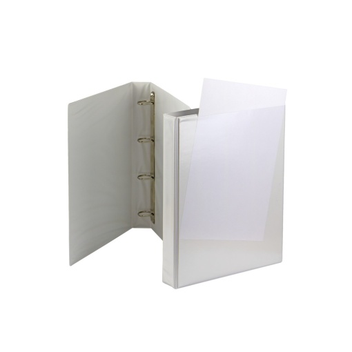 Caiet mecanic A4 cu buzunar 40 mm 4 inele