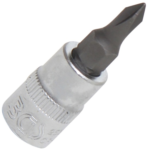 Capat cheie tubulara 1/4" cu varf in cruce, PH0, 38 mm