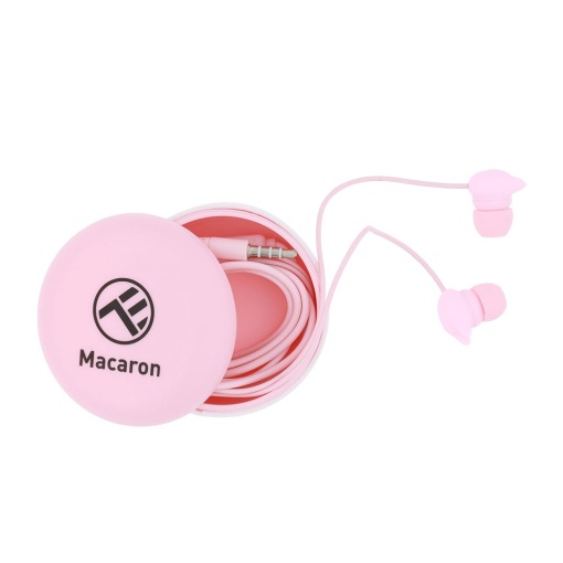 Căști in-ear Tellur Macaron, Roz