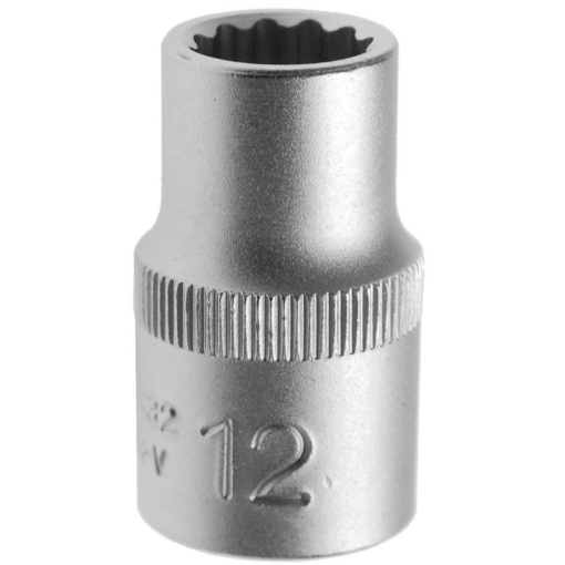 Cheie tubulara 12 puncte (dublu hexagon), 12mm, 1/2"