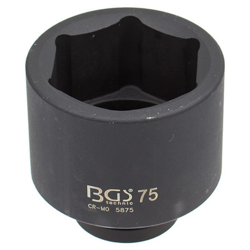 Cheie tubulara de impact BGS 75mm, 1"