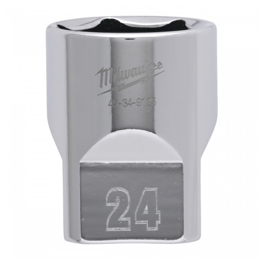 Cheie tubulară Milwaukee 1/2, sistem metric, 24mm, scurtă
