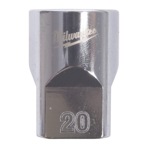 Cheie tubulara scurta in 12 puncte Milwaukee 1/2", 20mm
