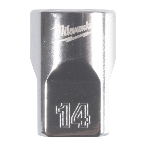 Cheie tubulara scurta in 12 puncte Milwaukee 3/8", 14mm