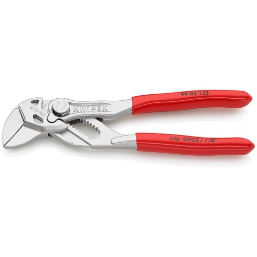Cleste-Cheie cromat cu reglaj automat, KNIPEX, 125 mm