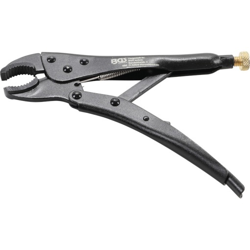 Cleste cu blocare BGS falci curbe, 225 mm