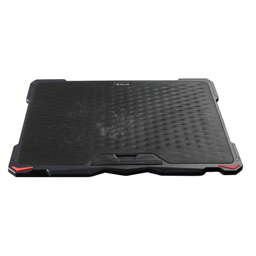 Cooling pad Tellur Basic, 17", 5 ventilatoare, LED, 2USB, Negru