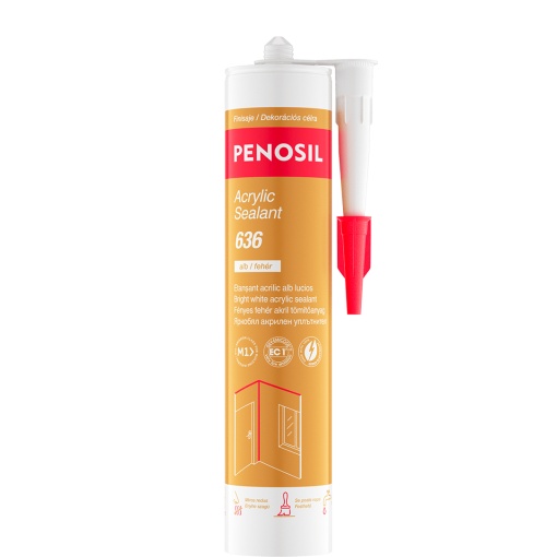 Etanșant acrilic care se poate vopsi PENOSIL Acrylic Sealant 636, 280 ml