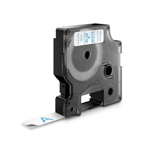 Etichete standard 12mm x 7m albastru alb DYMO LabelManager D1 S0720540 45014