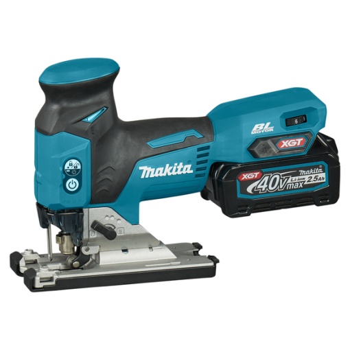 Fierastrau vertical Makita XGT, 26 mm, 3.000 SPM, livrat cu 2 acumulatori 40Vmax 2.5Ah