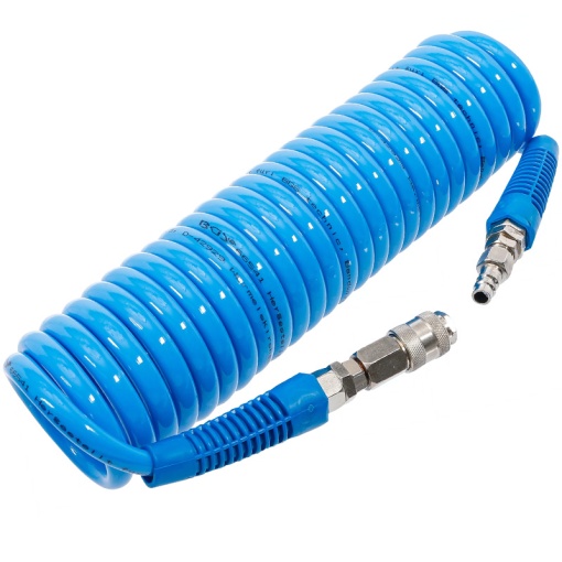 Furtun de aer din poliuretan BGS SH98, 6m, 12x8, cuple rapide