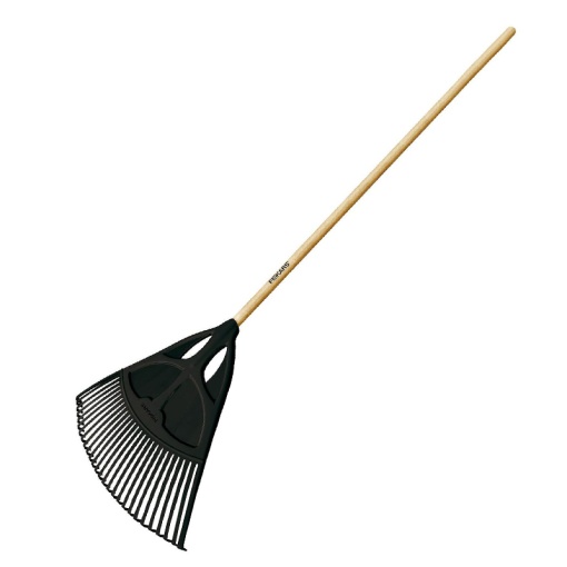 Grebla neagra pentru frunze 1735mm, 900g, Fiskars Clasic XL