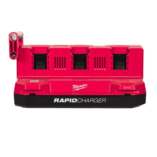 Incarcator multiport pentru acumulatori Li-Ion, model Milwaukee M18 MPC6