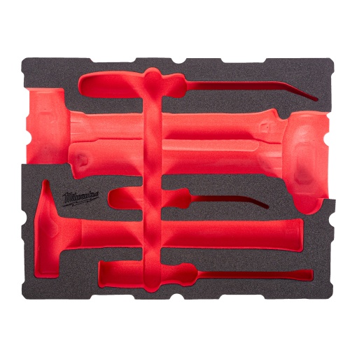 Insertie spuma goala Milwaukee pentru PACKOUT™ 6 piese scule demolare