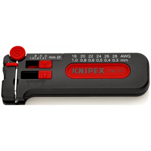 KNIPEX 12 80 100 SB Dezizolator mini 100 mm