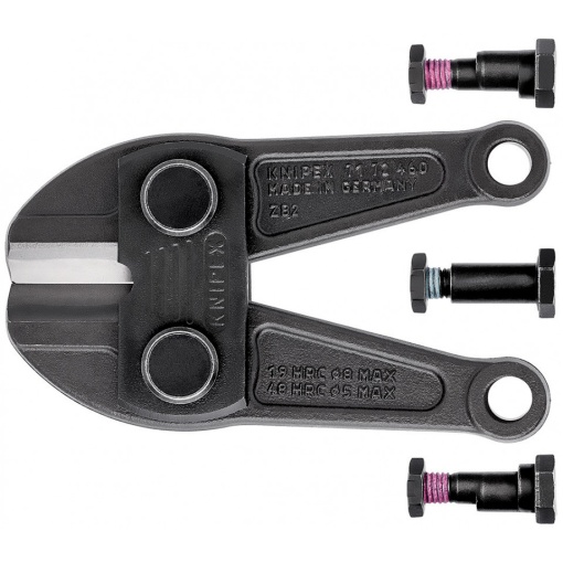 KNIPEX 71 79 460 Cap cu cuţite de schimb pentru 71 72 460 complet, cu șuruburi