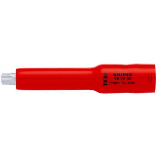 KNIPEX 98 29 50 adaos pentru cheie tubulară (bihexagonal) pentru TX50 117 mm