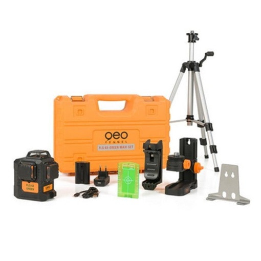 Laser FLG 6X-Green MAXI SET Multi-Line - Nivela laser verde linii multiple, cu accesorii si cutie