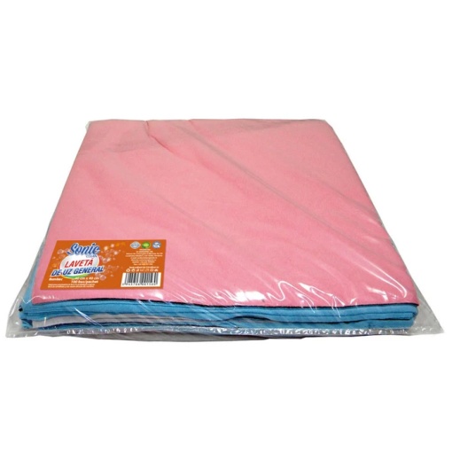 Laveta uz general Sonic Clean, bumbac, 100 buc /set, 40 x 40 cm