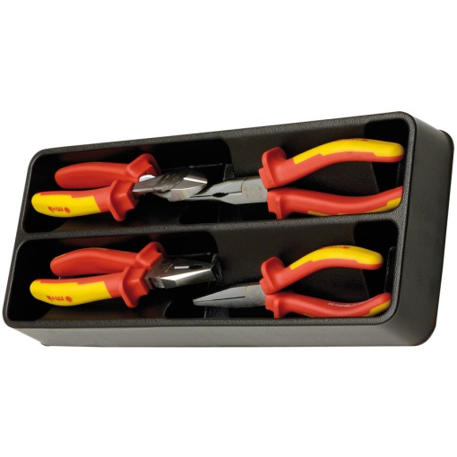 Modul MOB PVC cu 4 clesti VDE 1000V manson bimaterial - 4 scule