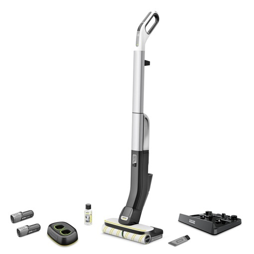 Mop electric Karcher cu acumulator 2x4V, 2.5Ah, 2xrole 300mm, tip FC 4-4 BATTERY SET