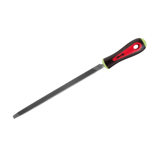 Pila MOB triunghiulara subţire pentru ascuţit cu mâner - 125 mm S