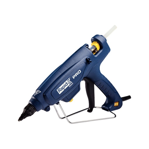 Pistol de lipit Rapid EG340 PRO industrial, batoane lipici 12 mm, putere 220W, temperatura reglabila 120 C-220 C, debit lipici 1400 g h, actionare tragaci cu 4 degete, 5000327