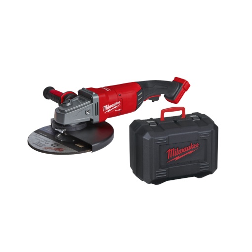 Polizor unghiular cu acumulator Milwaukee FUEL™ M18 FLAG230XPDB-0C, disc 230 mm, livrat fara acumulator, cu valiza