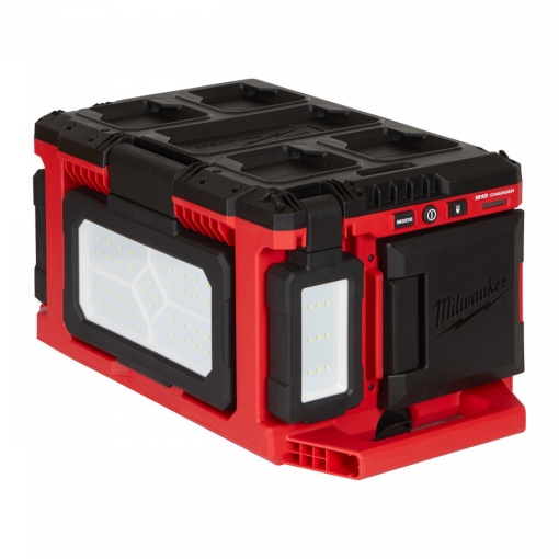 Proiector cu încărcător M18™ PACKOUT™ Milwaukee M18 POALC-0, alimentare cu acumulator - neechipat