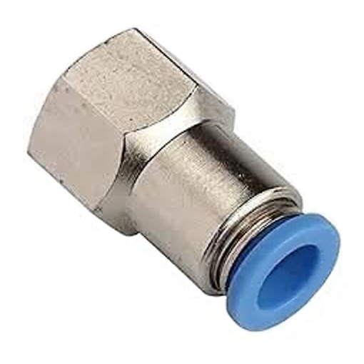 Racord automat push-in drept, filet int. 1/4" Fiac pentru furtun 10mm