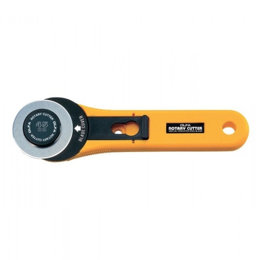 RTY-2/C galben - cutit-cutter japonez, lama rotunda de 45 mm, Olfa