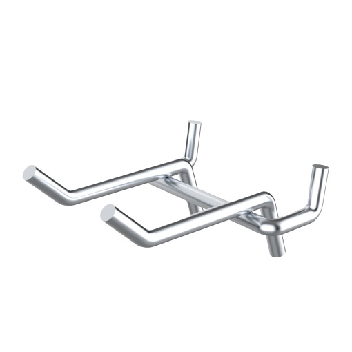 Set 12 carlige duble Milwaukee pentru cărucior de atelier 28x56x65mm