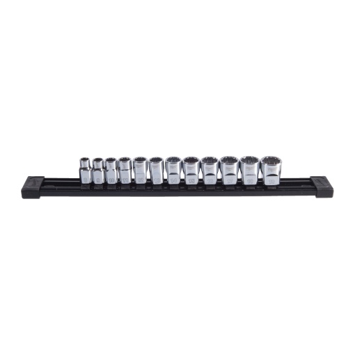 Set 12 chei tubulare scurte in 12 puncte Milwaukee 3/8", sistem metric