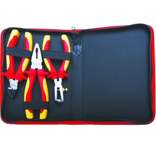 Set 3 clesti electrician BGS, izolati VDE 1000V