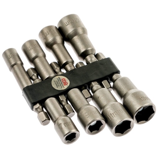 Set 8 chei tubulare 1/4" (6.3 mm), 6 puncte, 6 - 13 mm