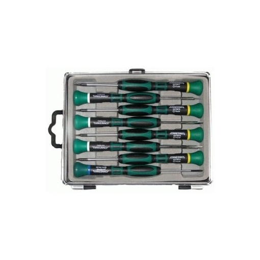 Set 8 piese Jonnesway șurubelnițe TORX pentru mecanică de precizie T4-T7