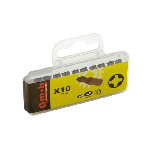 Set MOB 10 bituri pentru locas Phillips 1/4” - PH1