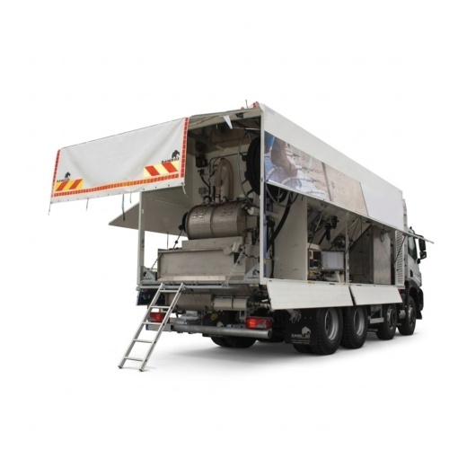 Statie mobila pentru beton/sapa usoara spumanta – OVERMAT Seria A