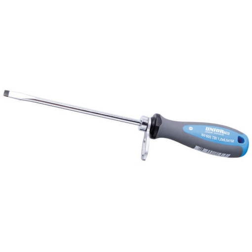 Surubelnita lata cu maner trimaterial cu inel pentru carabiniera, AXB 1.0 x 5.5
