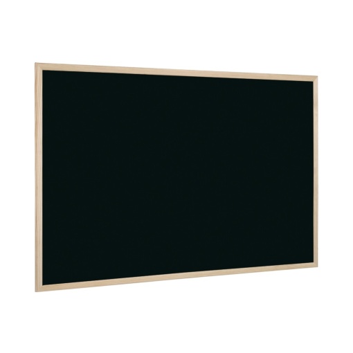Tablă neagră cu ramă din lemn 80 x 60 cm Bi-Silque