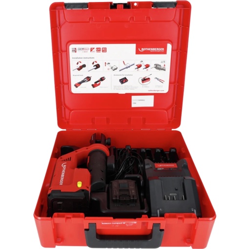 Trusa masina de presare inteligentă Rothenberger ROMAX COMPACT III