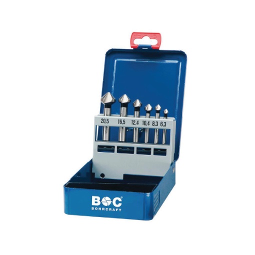 Trusa tesitoare conice 6 piese, 6.3 / 8.3 / 10.4 / 12.4 / 16.5 / 20.5 mm