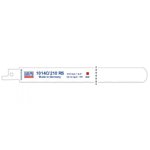 1014C/210 RS Panza Bi-Metal pentru fierastrau sabie pentru paleti / 250 bucati, DIM 225 x 19 x 1.27 mm