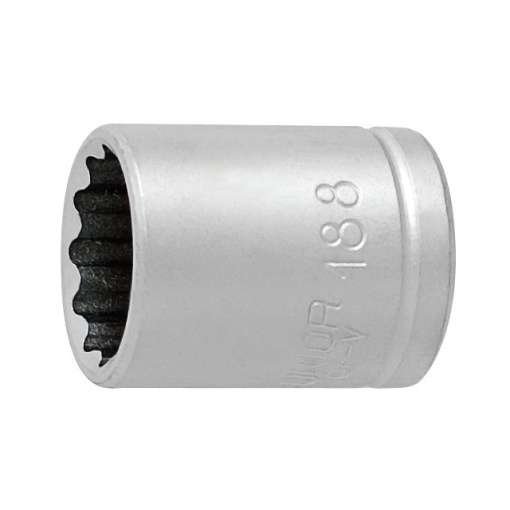188/2 12p Cap cheie tubulara Unior 1/4" 9/16"