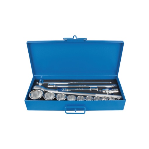 197MB4 Trusa capete chei tubulare 3/4" 22-55/15pcs
