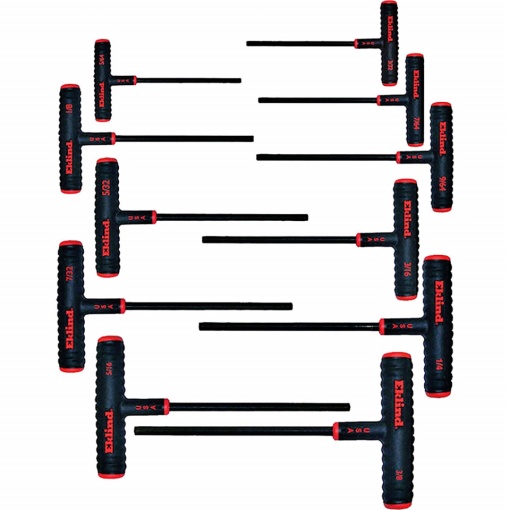 60611 Set de surubelnite cu cap hexagonal varianta 6, in husa plastic, DIM 5/64 - 3/8 inch / 11 piese