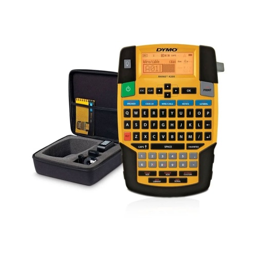 Aparat etichetat industrial DYMO Rhino 4200 kit cu servieta 1852995