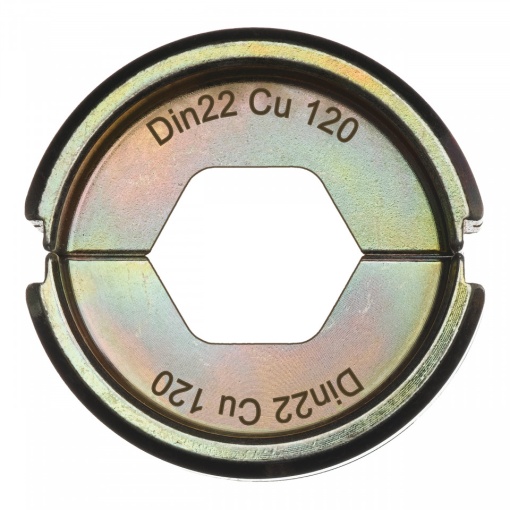 Bacuri de sertizare DIN Cupru Milwaukee (Dimensiune conector cablu (mm²): 120, Cod imprimat: 20)